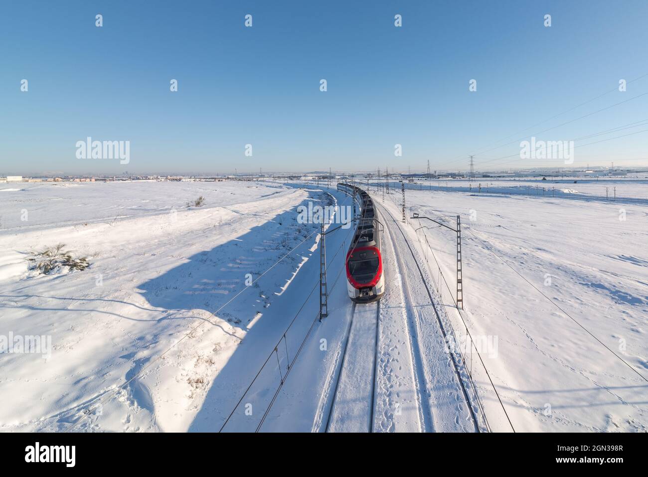 Train Rides Snowy Wagon Ride Snow High Resolution Stock Photography and Images - Alamy