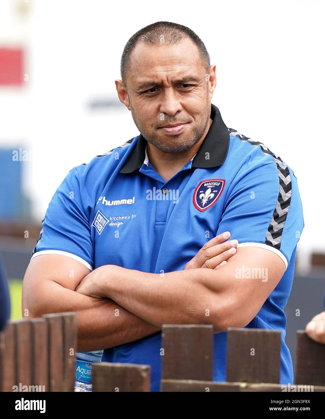 File photo dated 15-08-2021 of Wakefield Trinity head coach Willie Poching . Issue date: Wednesday September 22, 2021. Stock Photo