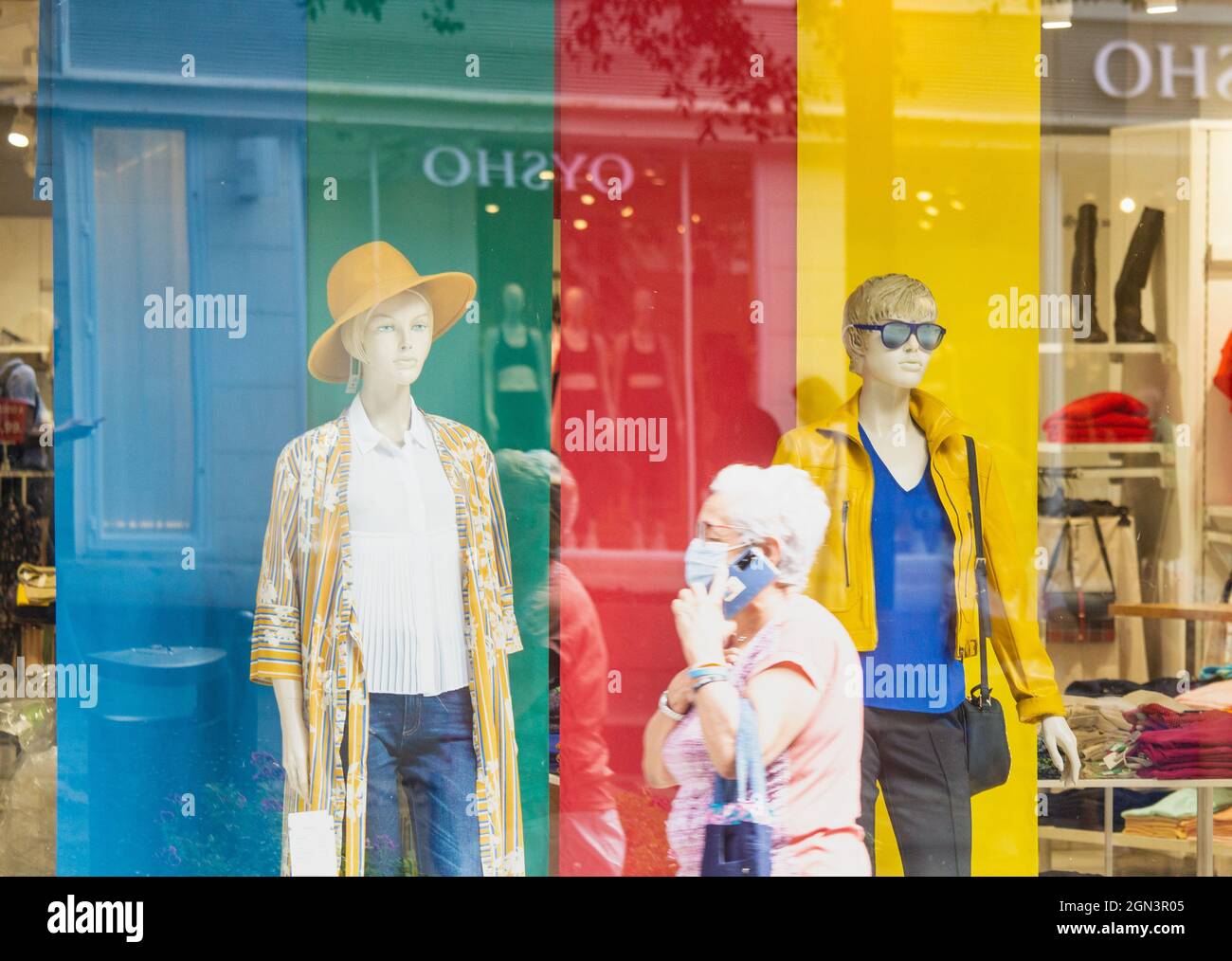 Benetton store in Spain Stock Photo - Alamy