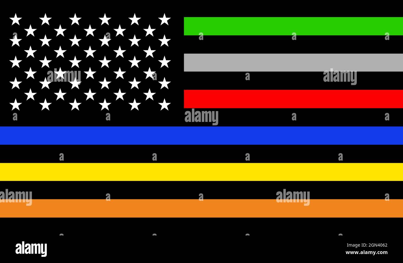 First Responder Flag Images  Browse 655 Stock Photos Vectors and Video   Adobe Stock