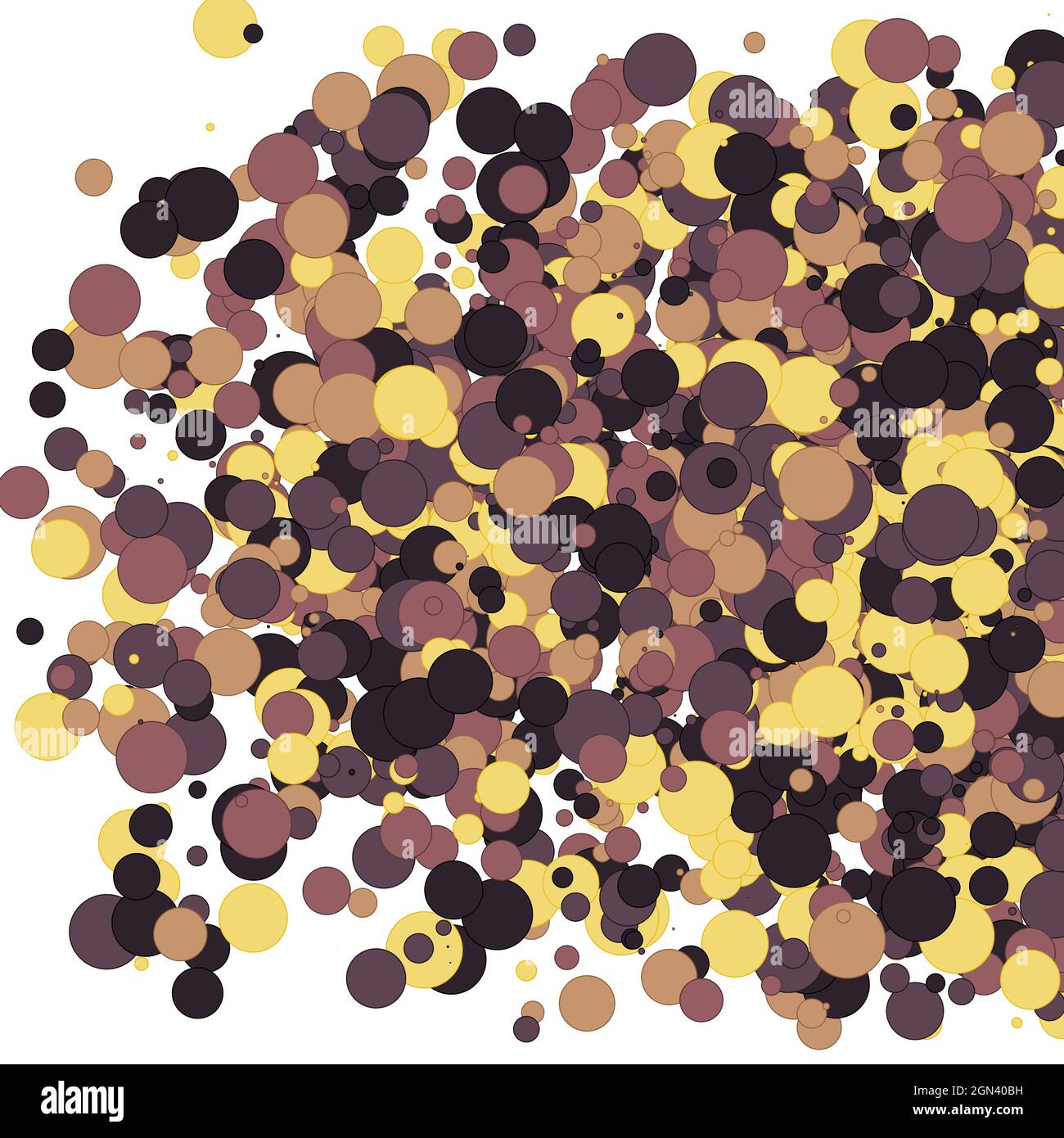 Colorful Universe Distribution Computational Generative Art background illustration Stock Vector