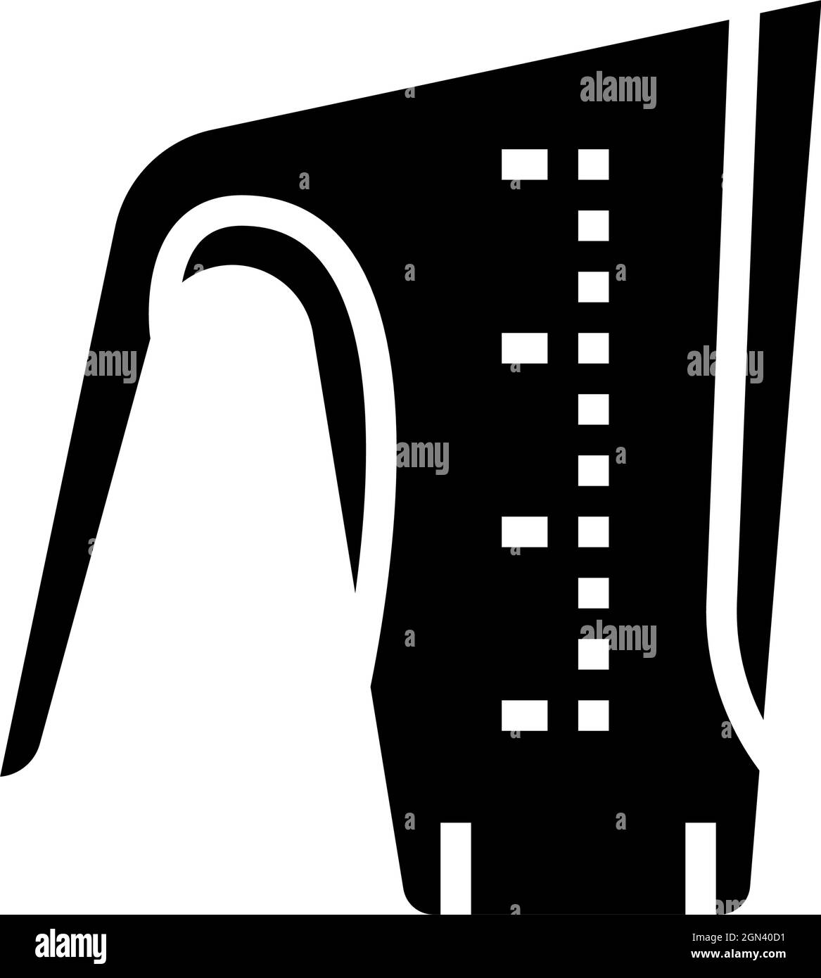 measuring cup glyph icon vector illustration Stock Vector Image & Art ...