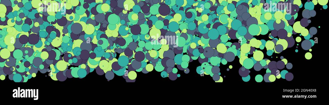 Colorful Universe Distribution Computational Generative Art background illustration Stock Vector