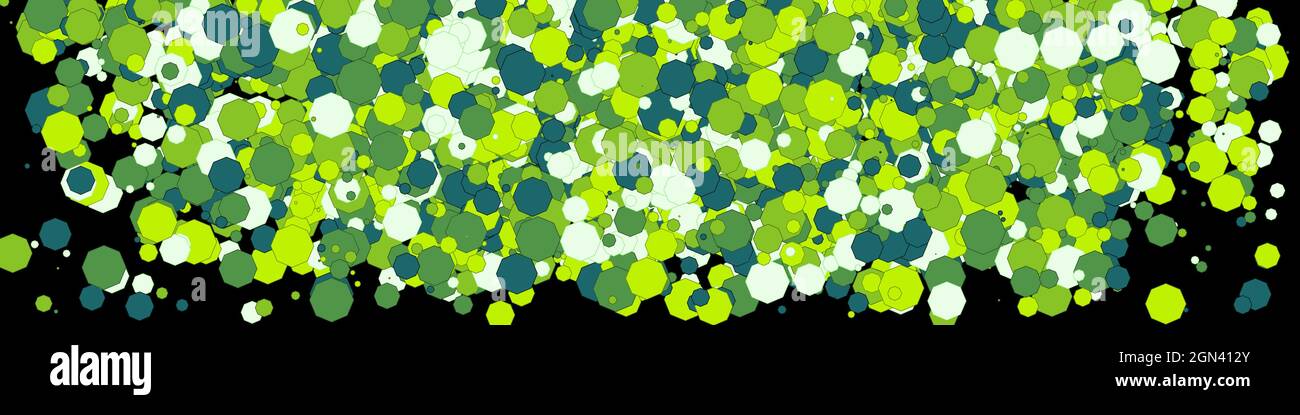 Colorful Universe Distribution Computational Generative Art background illustration Stock Vector