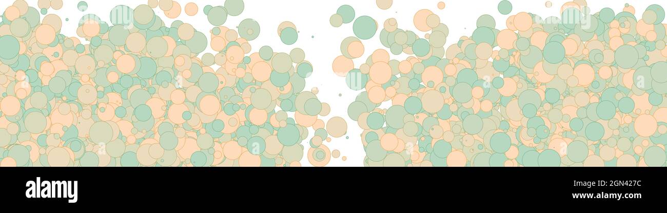 Colorful Universe Distribution Computational Generative Art background illustration Stock Vector