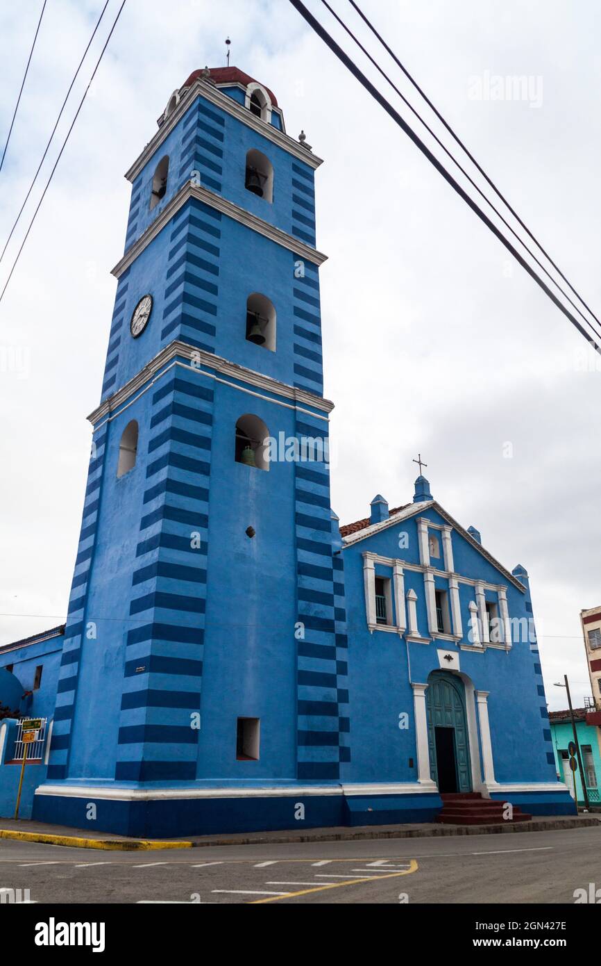 The Parroquial Mayor church in Sancti Spiritus, Cuba. Cuba's oldest church Stock Photo Alamy