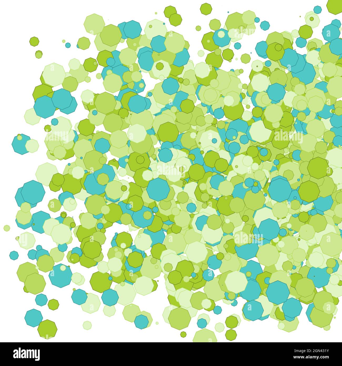 Colorful Universe Distribution Computational Generative Art background illustration Stock Vector