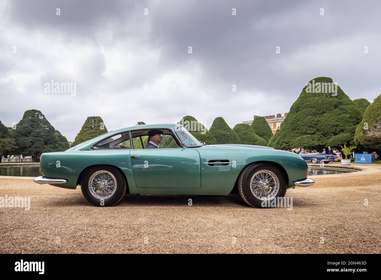 1960 Aston Martin DB4 GT, Concours of Elegance 2021, Hampton Court Palace, London, UK Stock Photo