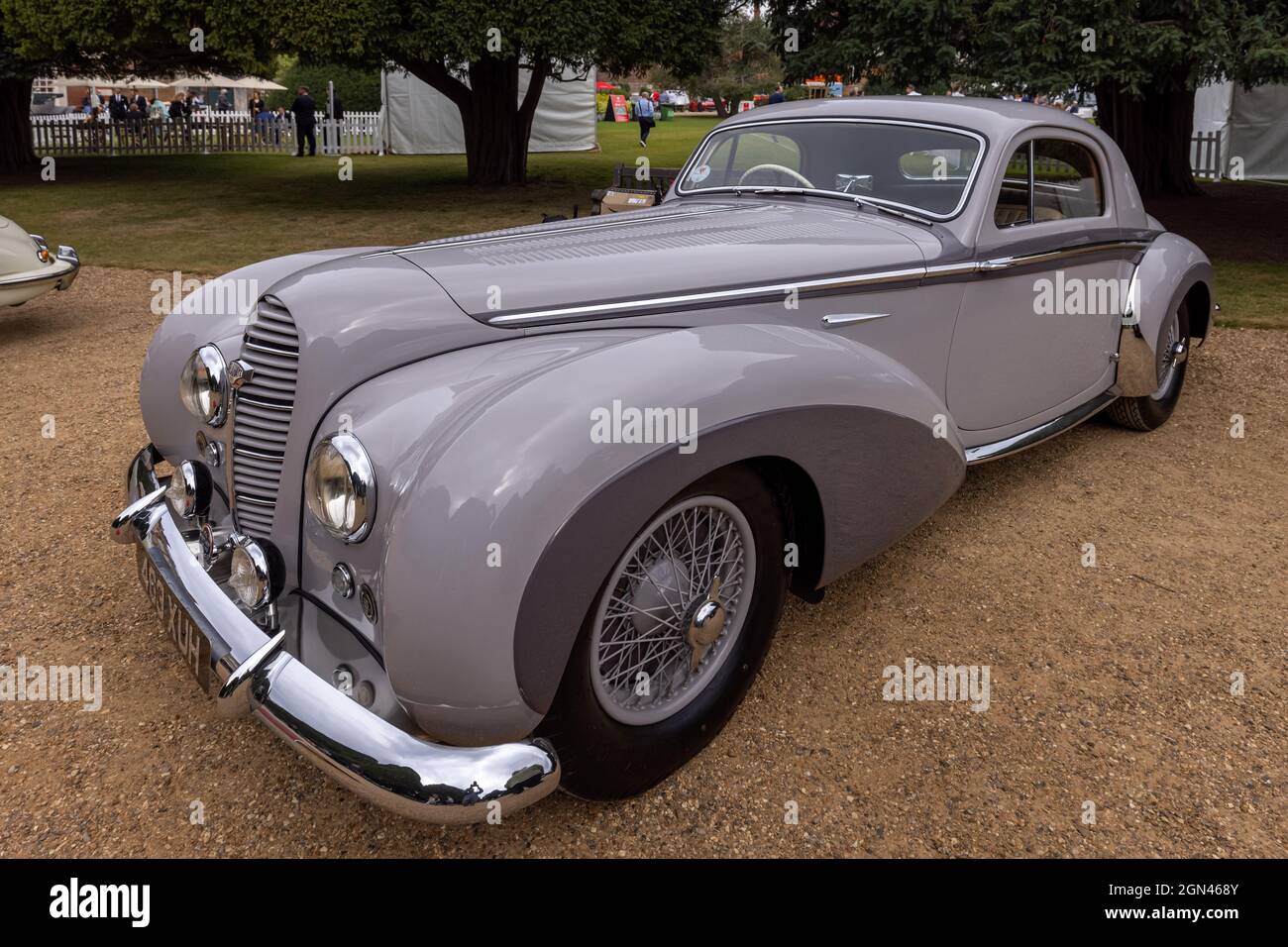 1948 Delahaye 135 M Fixed Head Coupe by Chapron, Concours of Elegance 2021, Hampton Court Palace, London, UK Stock Photo