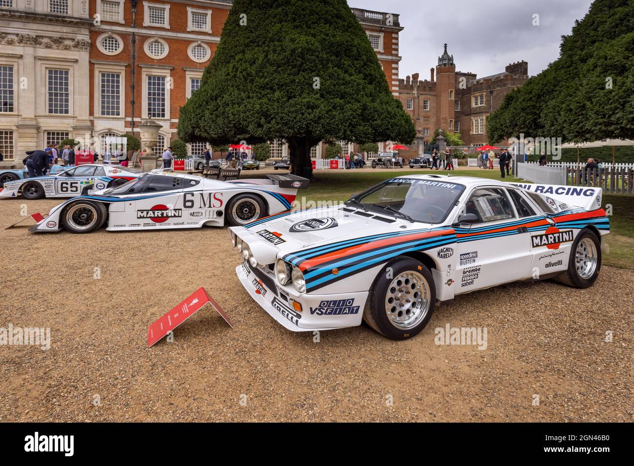 1983 Lancia 037, Concours of Elegance 2021, Hampton Court Palace, London, UK Stock Photo