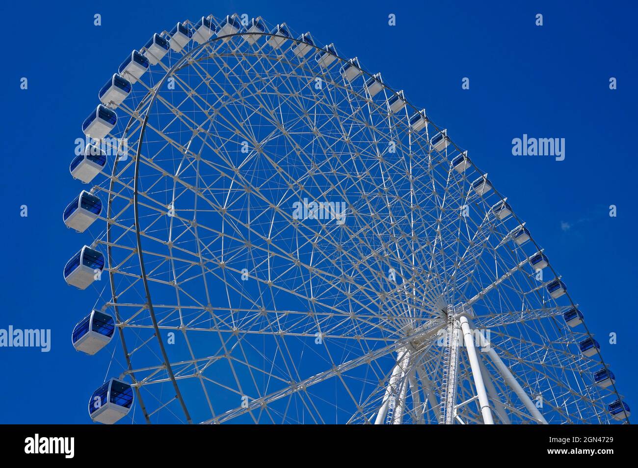RIO DE JANEIRO, BRAZIL - DECEMBER 30, 2019: Rio Star, ferris wheel at port area Stock Photo