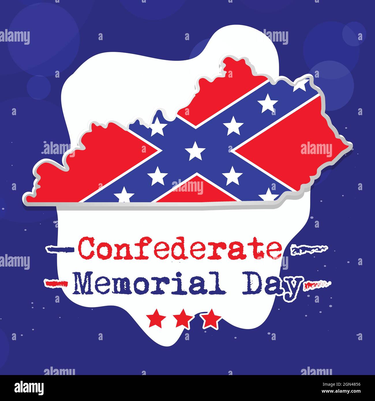 Confederate Memorial Day Stock Vector Image & Art Alamy