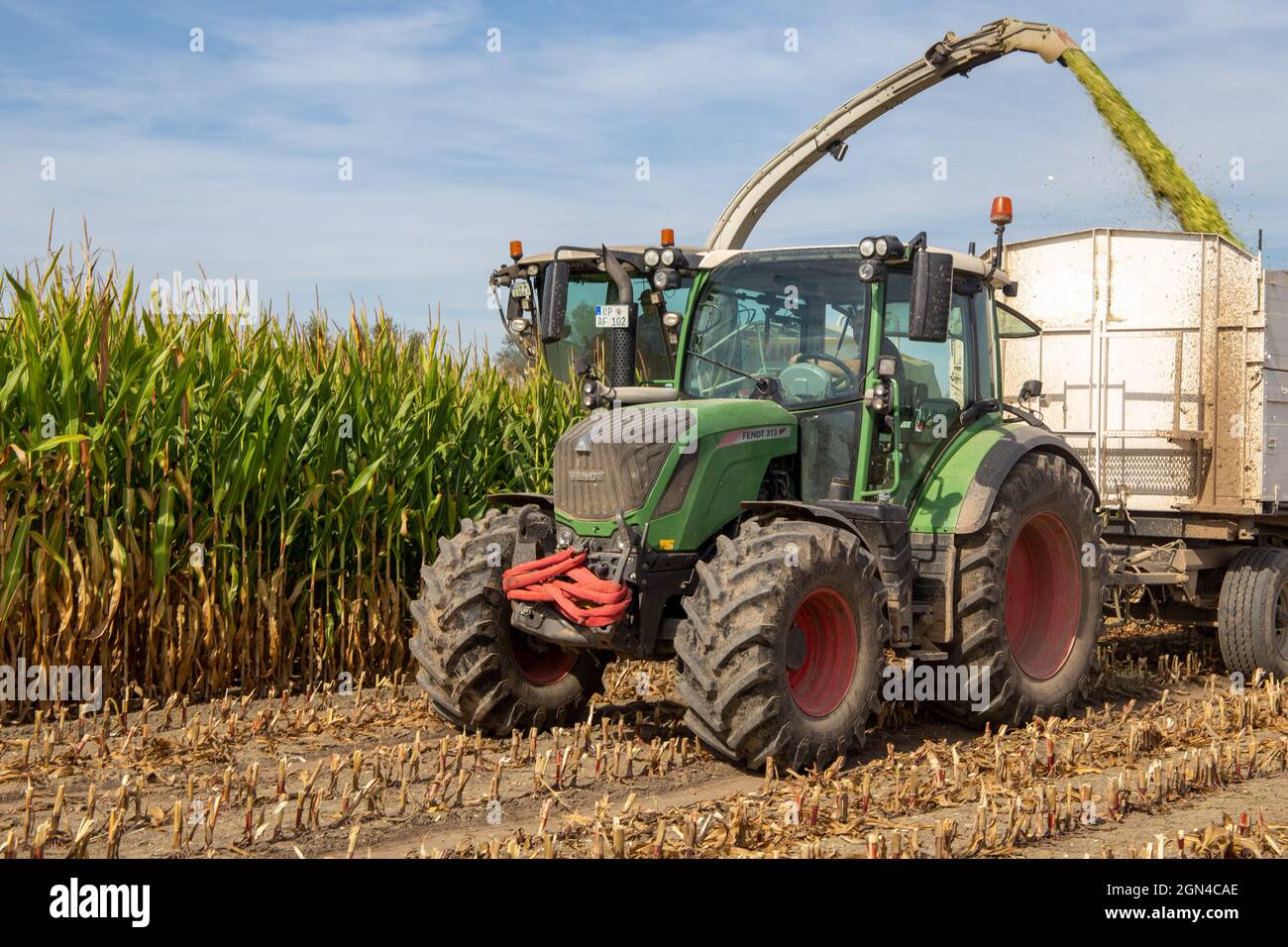 Tractor biogas plant hi-res stock photography and images - Alamy