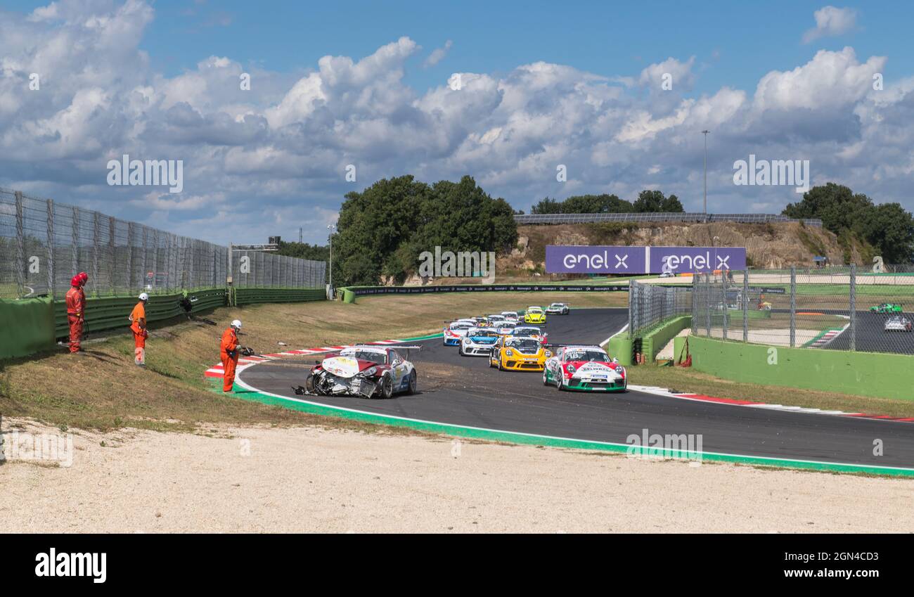 Vallelunga, italy september 19th 2021 Aci racing weekend. Porsche ...