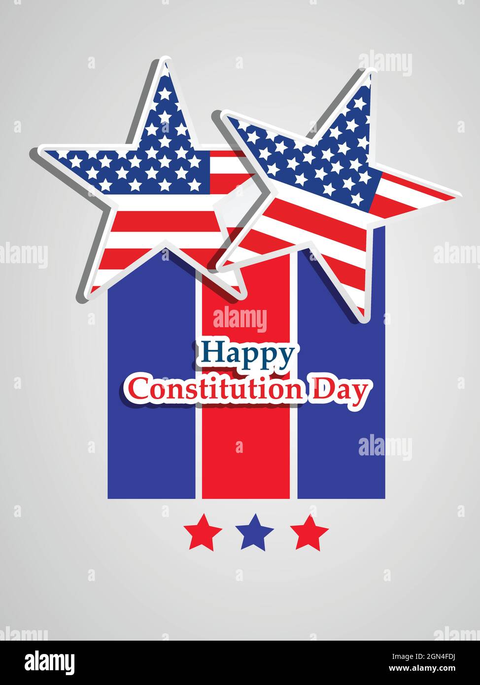 USA Constitution Day Stock Vector