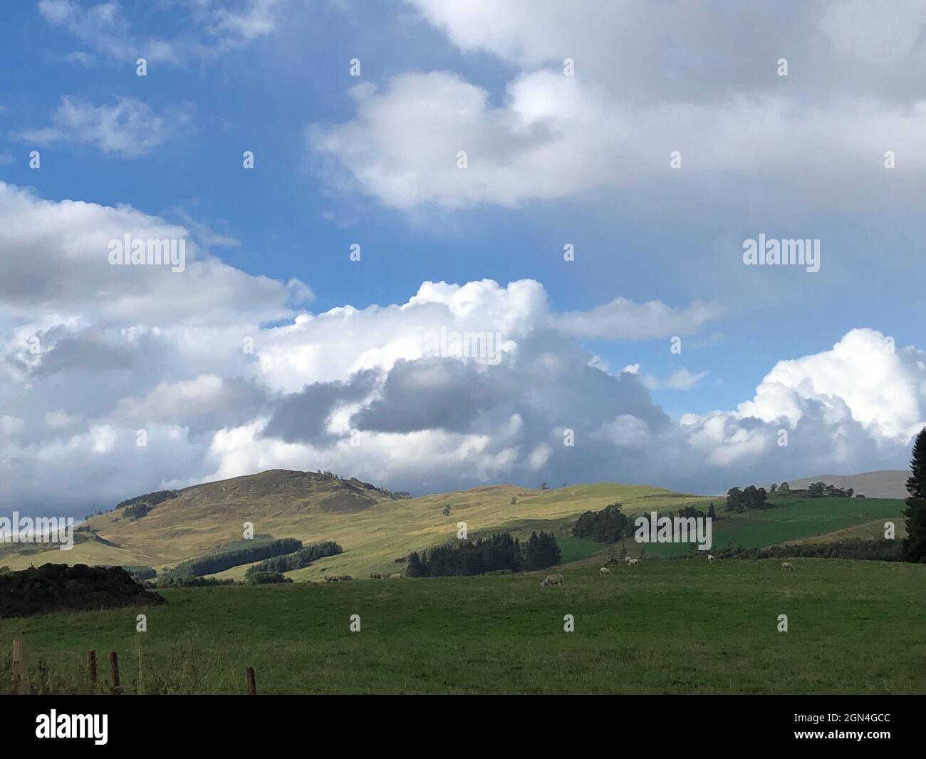 Perthshire Landscape, Scotland Stock Photo