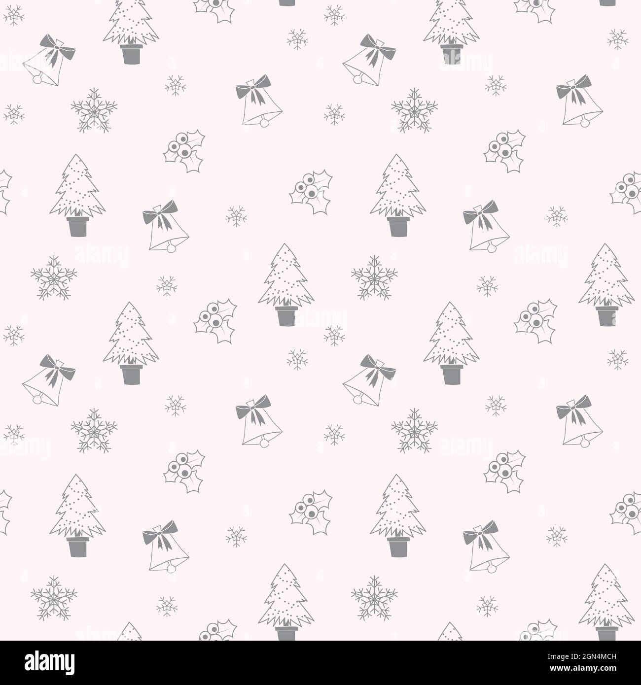 Elegant Christmas vector seamless pattern for wallpaper, textile , surface, fashion , background, tile, stationary, home décor, furnishing etc. Stock Vector