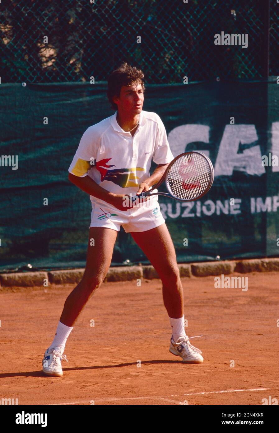 Italian tennis player Nicola Bruno, 1990s Stock Photo