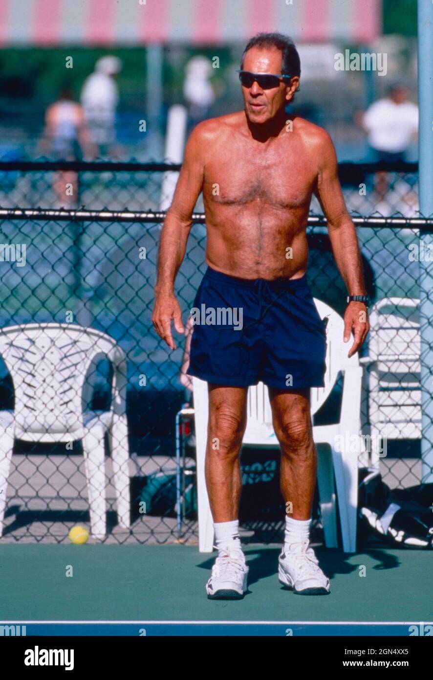American tennis coach Nick Bollettieri, 1999 Stock Photo