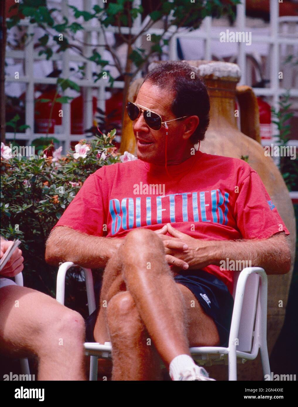 American tennis coach Nick Bollettieri, 1990s Stock Photo Alamy