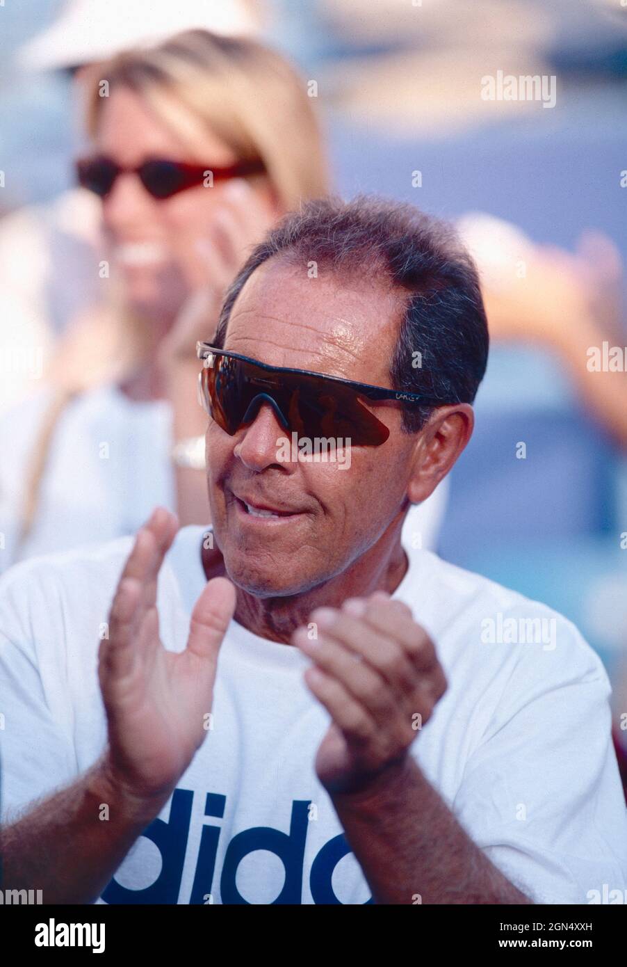 American tennis coach Nick Bollettieri, 1995 Stock Photo