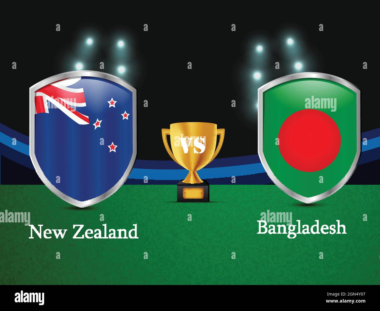 Cricket Sport Background Stock Vector