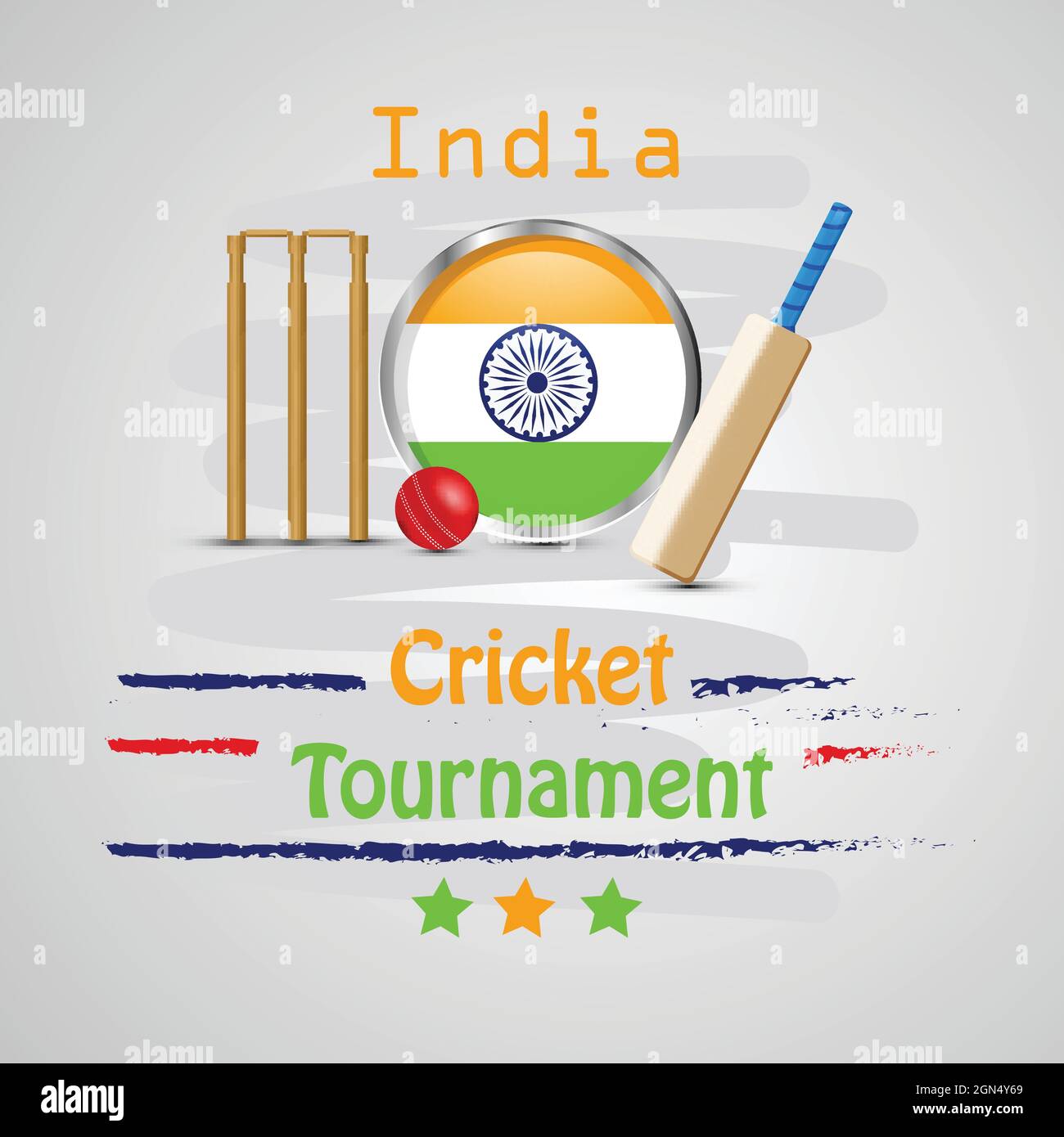 Cricket Sport Background Stock Vector Image & Art Alamy