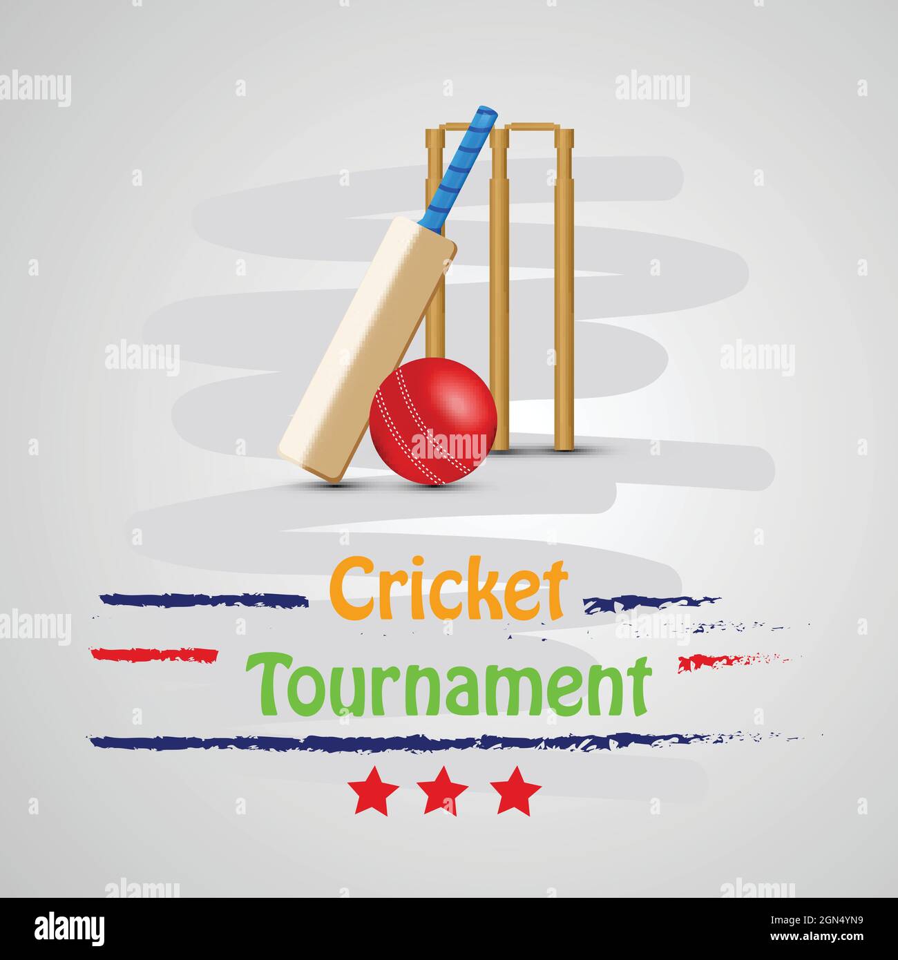 Cricket Sport Background Stock Vector Image & Art Alamy