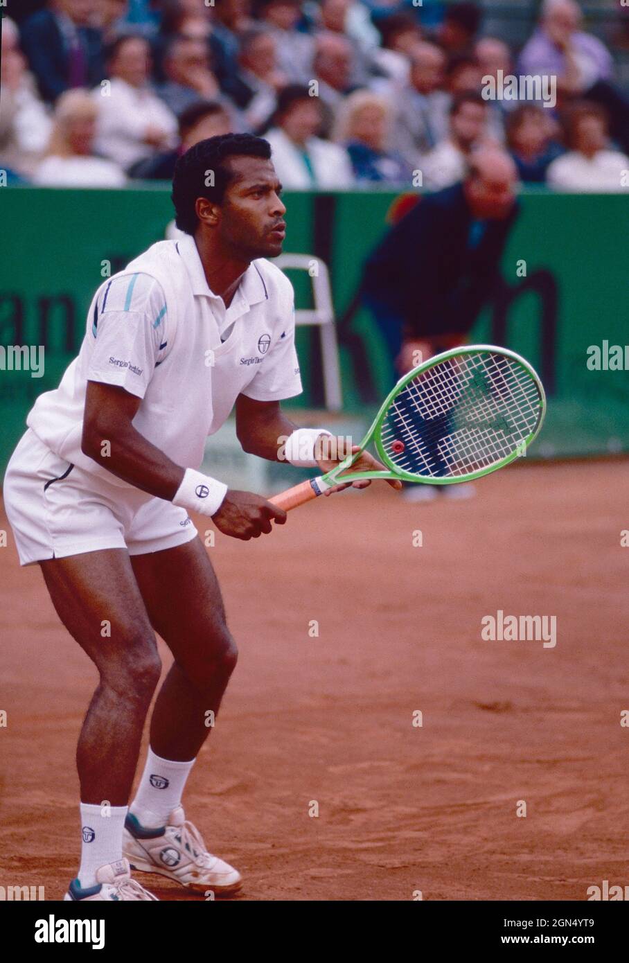 Haitian tennis player Ronald Agenor, 1990s Stock Photo - Alamy