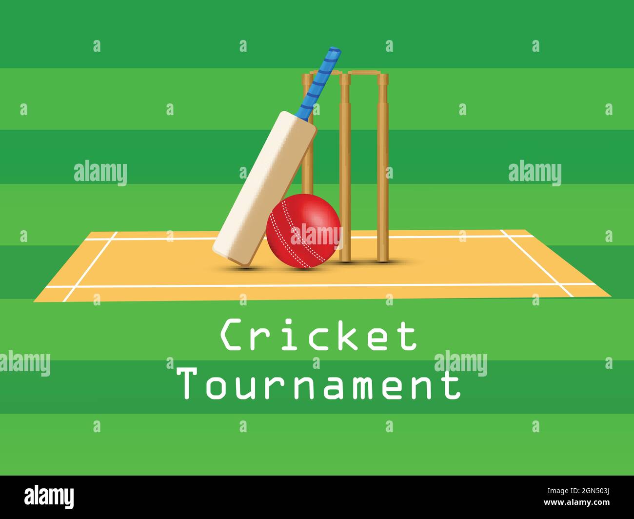 Cricket Sport Background Stock Vector Image & Art Alamy