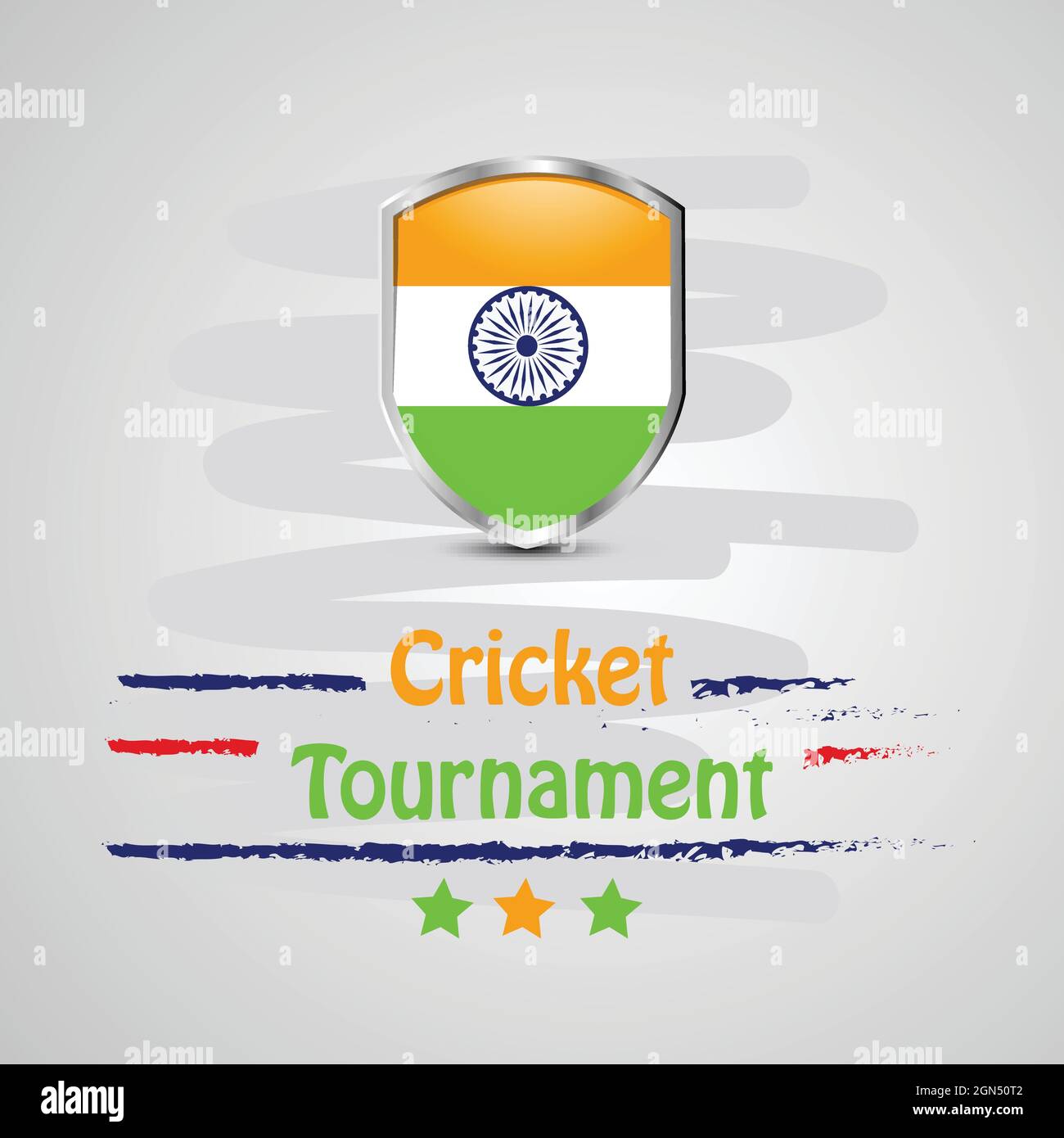 Cricket Sport Background Stock Vector