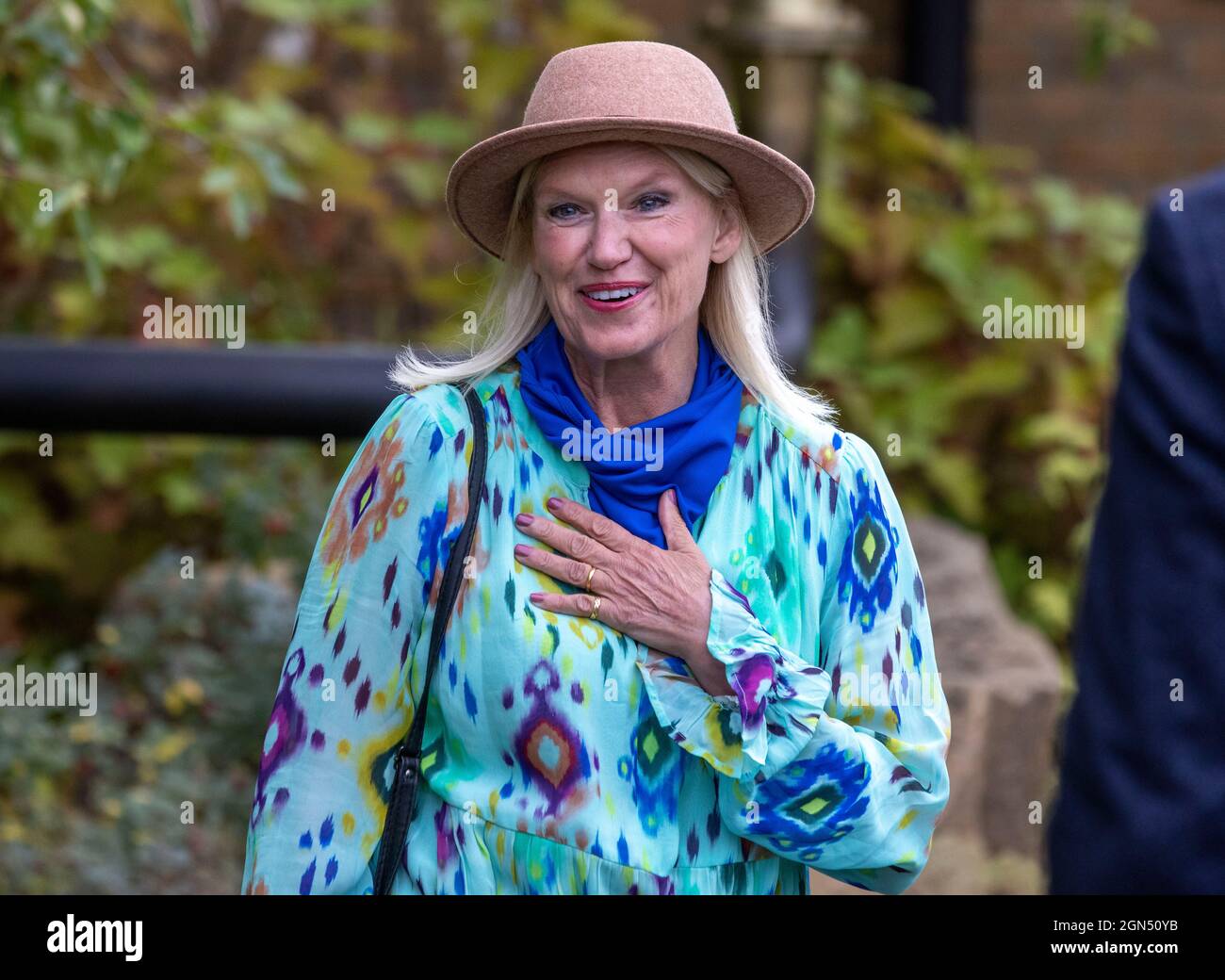 Anneka Rice, television presenter, broadcaster and journalist, at the