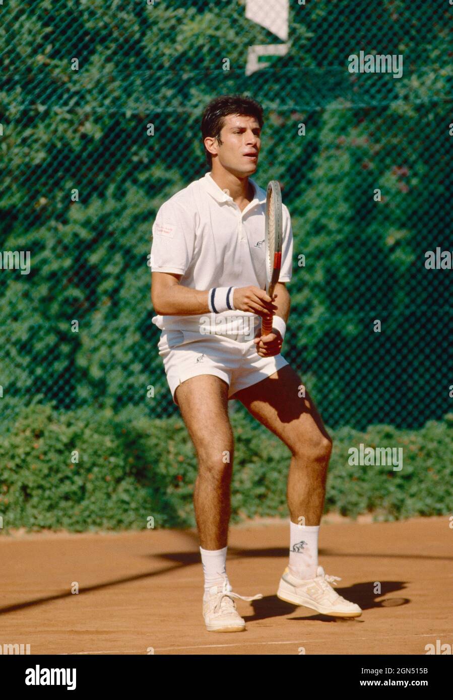 Italian tennis player Ugo Biagianti, 1990s Stock Photo Alamy