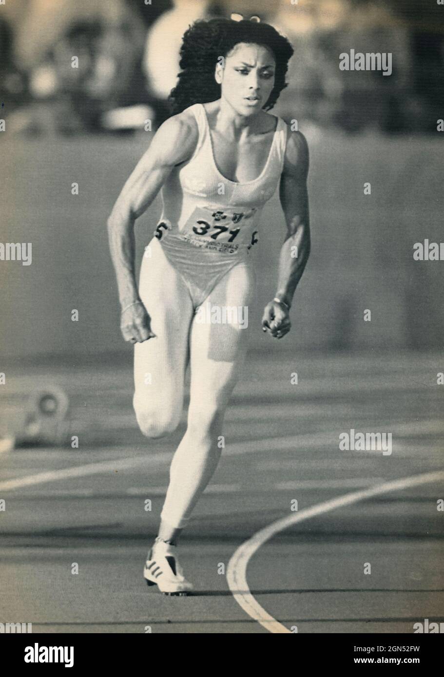 Florence griffith joyner nails hi-res stock photography and images - Alamy