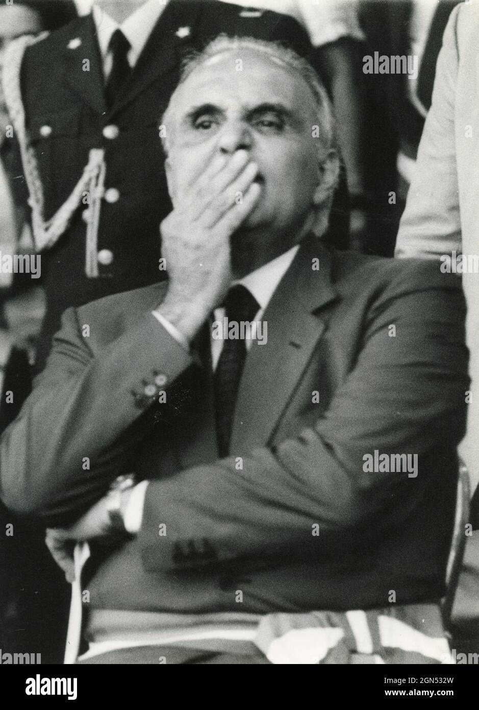 Italian politician Ugo Vetere, Italy 1970s Stock Photo Alamy
