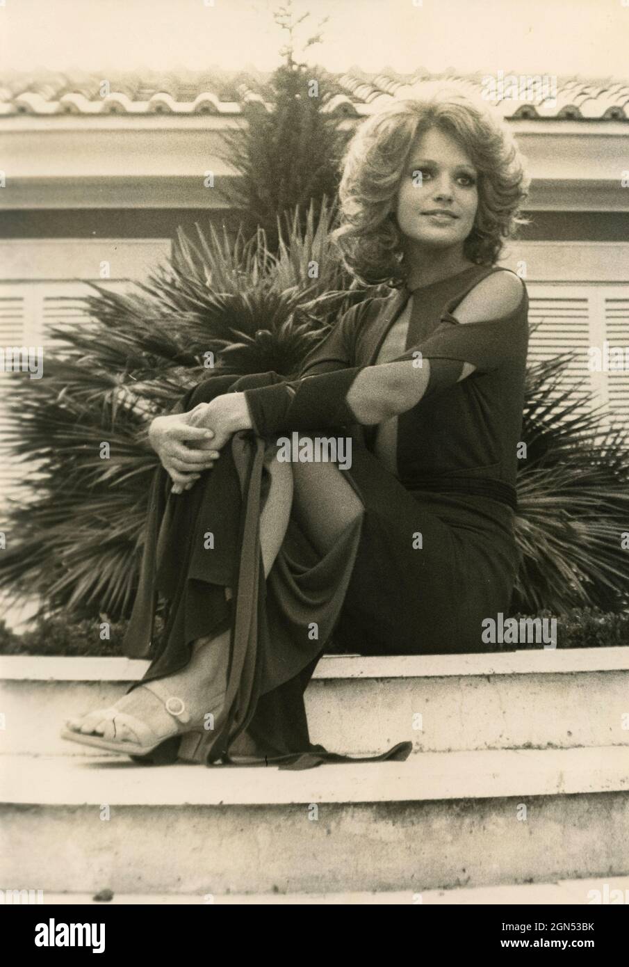French Italian actress Catherine Spaak, 1970s Stock Photo Alamy