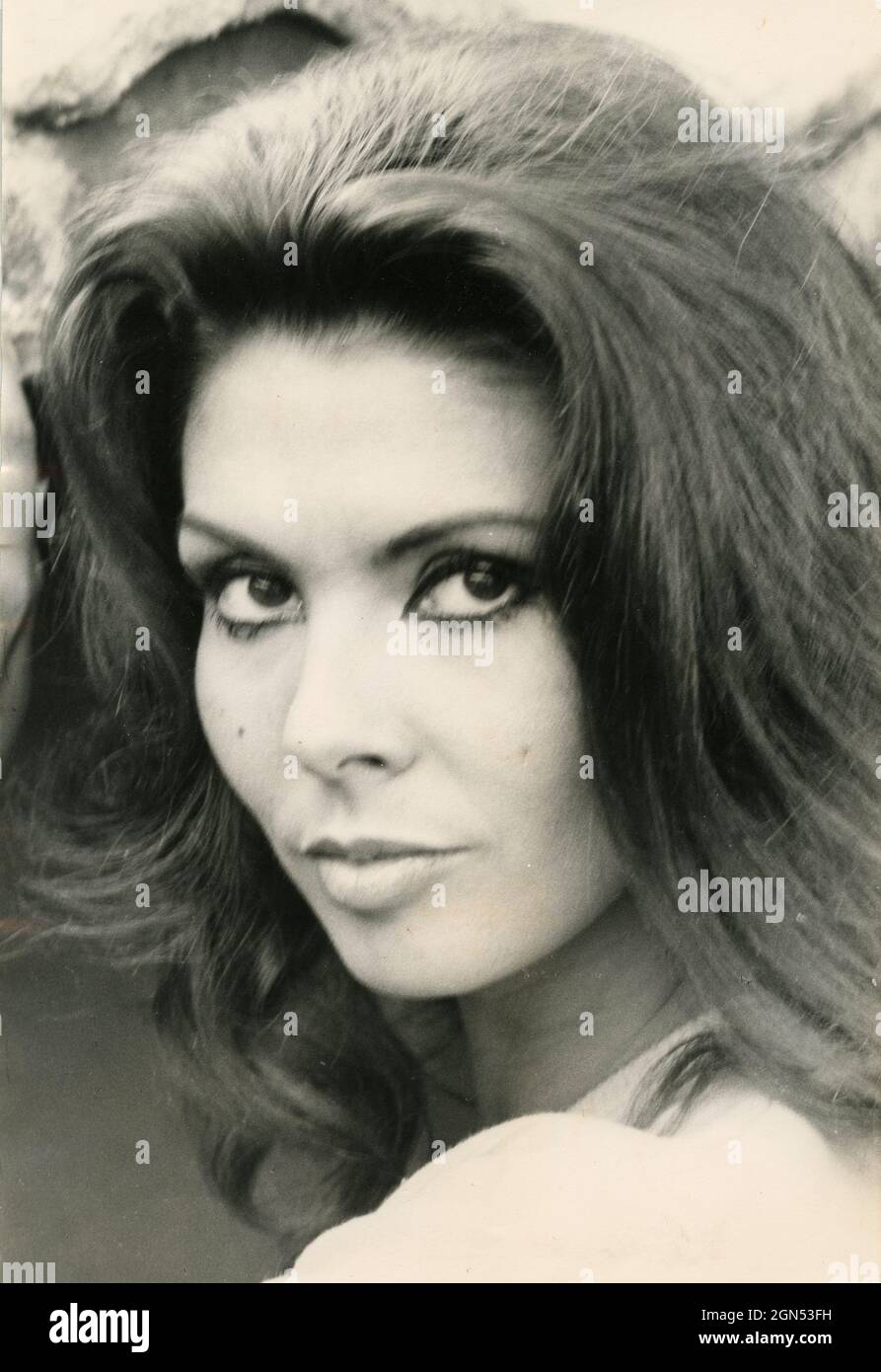 English film actress Gloria Paul, 1970s Stock Photo
