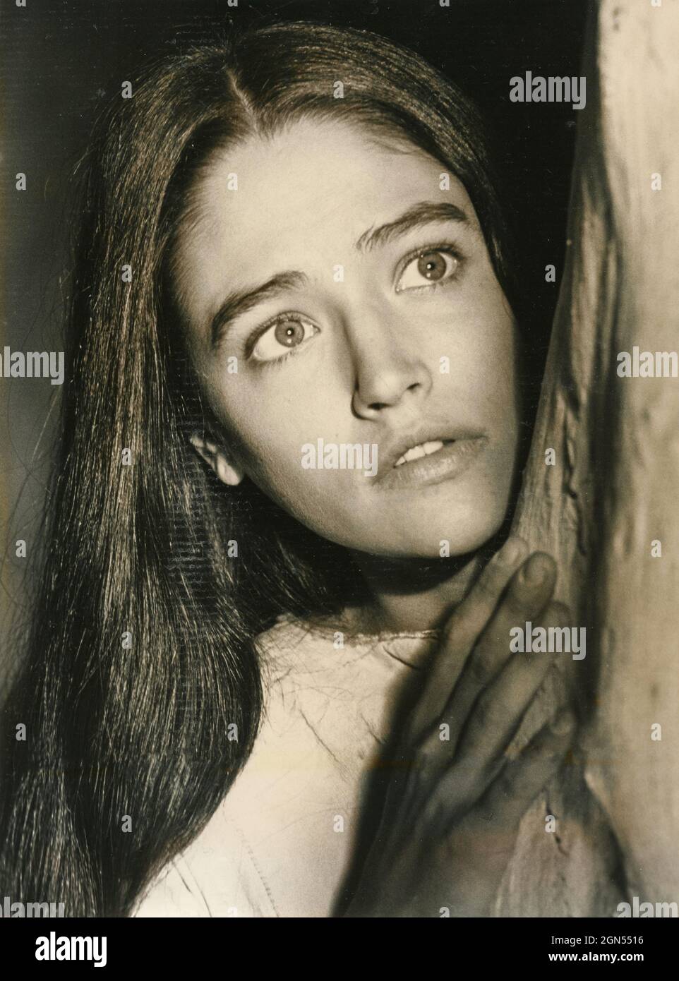 British actress Olivia Hussey in the movie Romeo and Juliet, 1979 Stock Photo