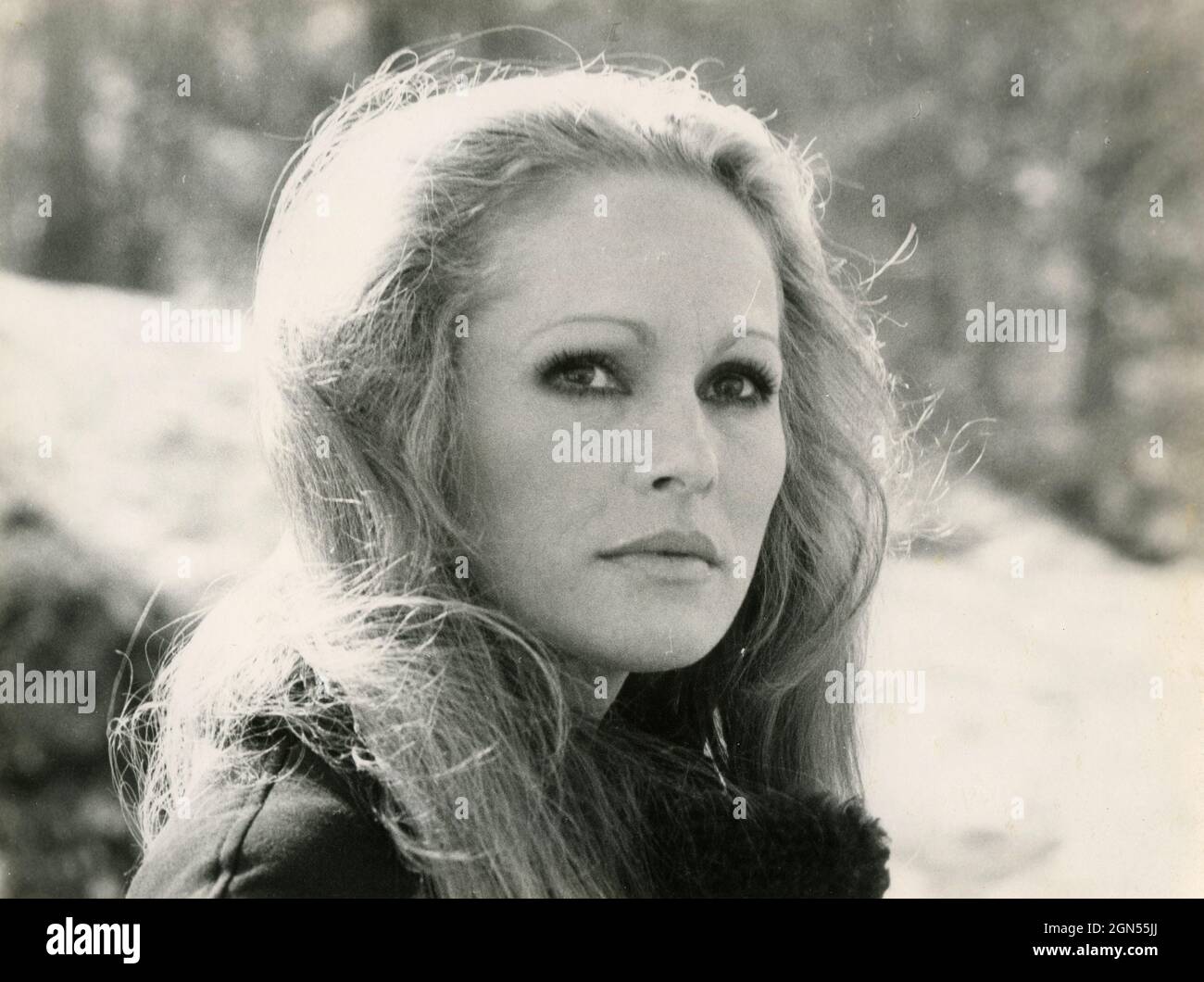 Swiss actress and model Ursula Andress, 1980s Stock Photo