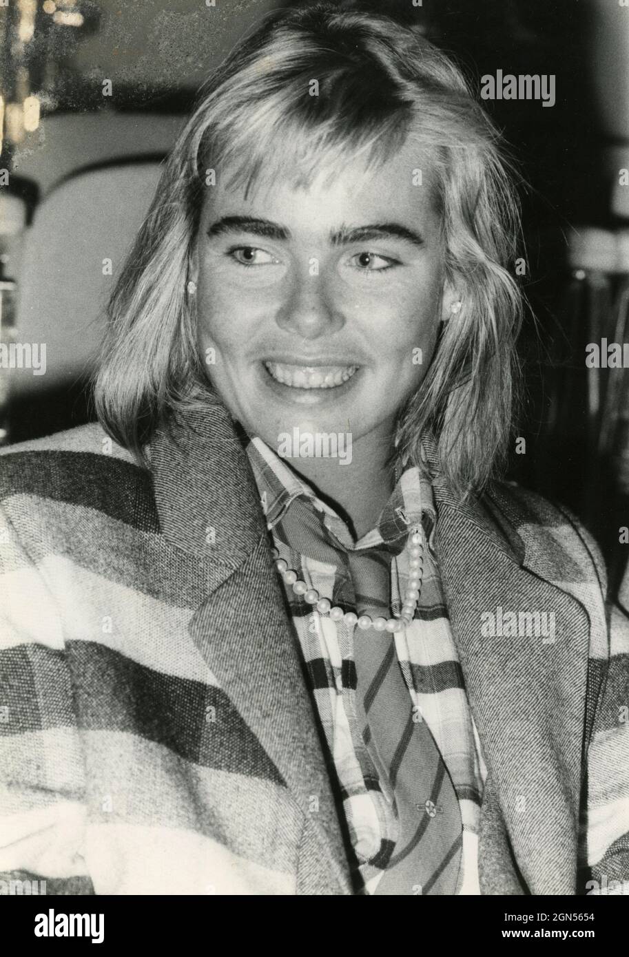 American film actress and model Margaux Hemingway, 1970s Stock Photo