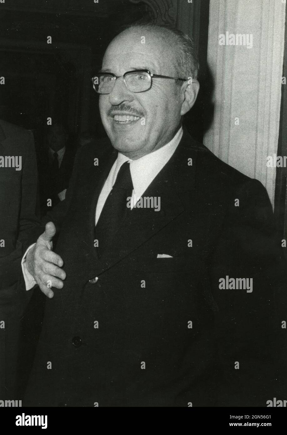 Italian politician Vittorino Veronese, 1980s Stock Photo - Alamy