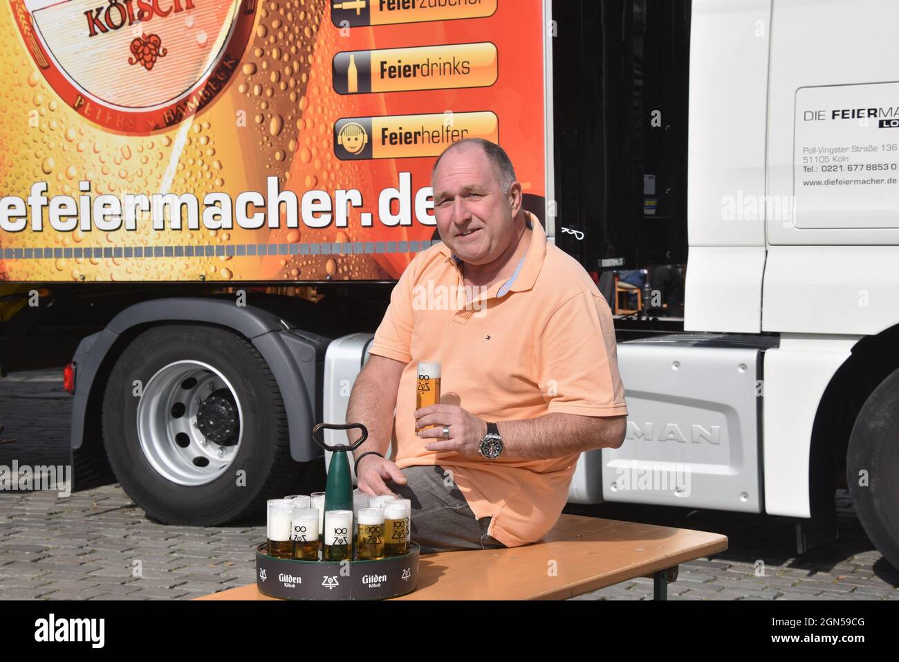 Cologne Germany 22nd Sep 2021 Ralf Schlegelmilch Head Of The