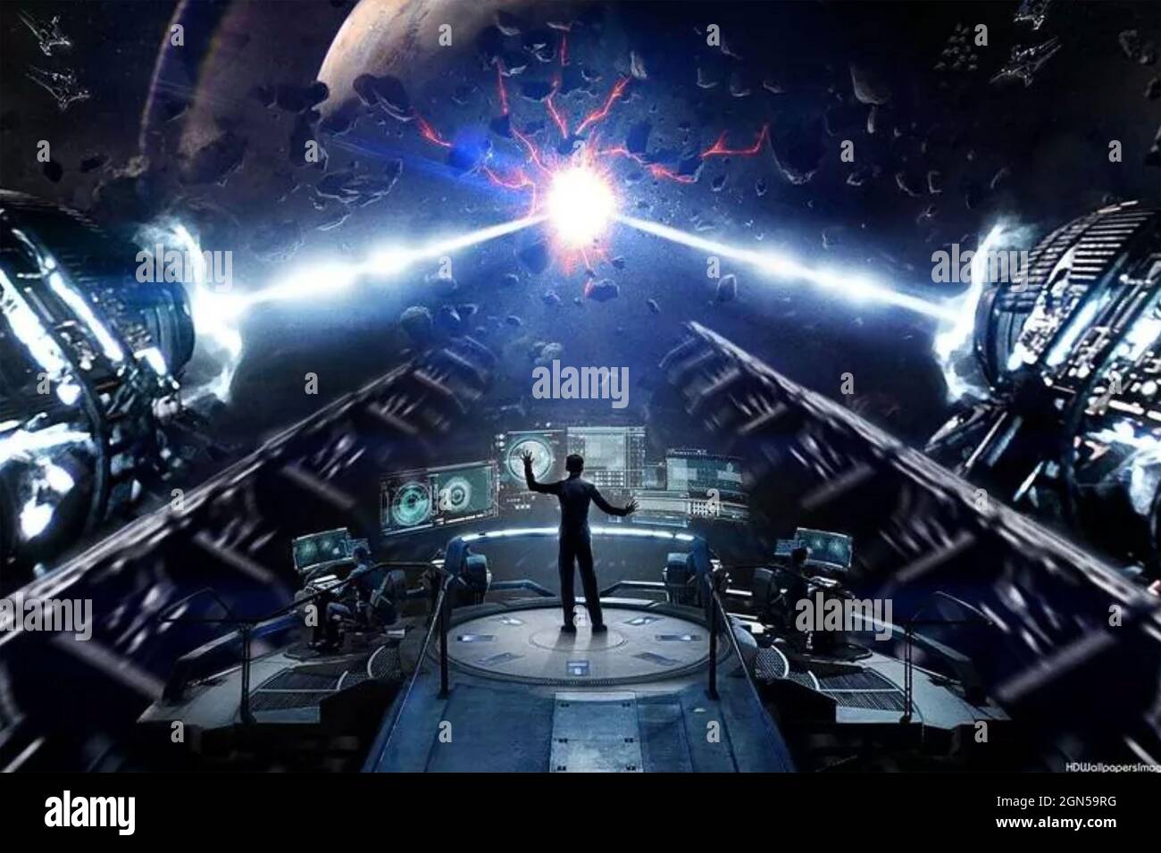 ENDER'S GAME 2013 Lionsgate film Stock Photo