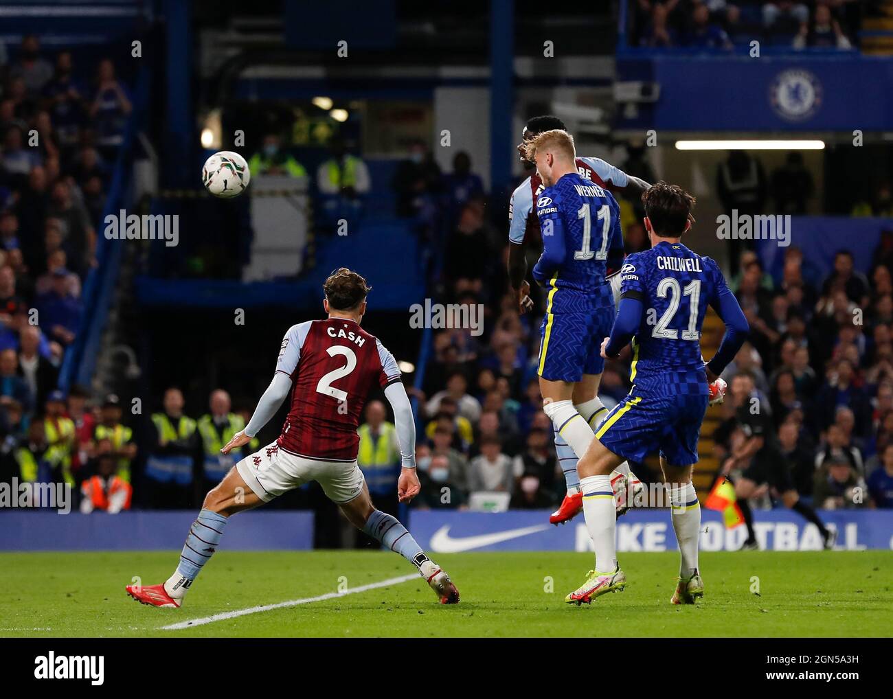 Stamford Bridge, Chelsea, London, UK. 22nd Sep, 2021. EFL Cup football ...