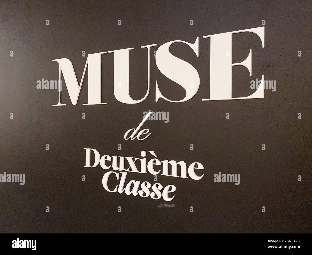 Tokyo, Japan - 23 November 2019: Muse de Deuxieme Classe store