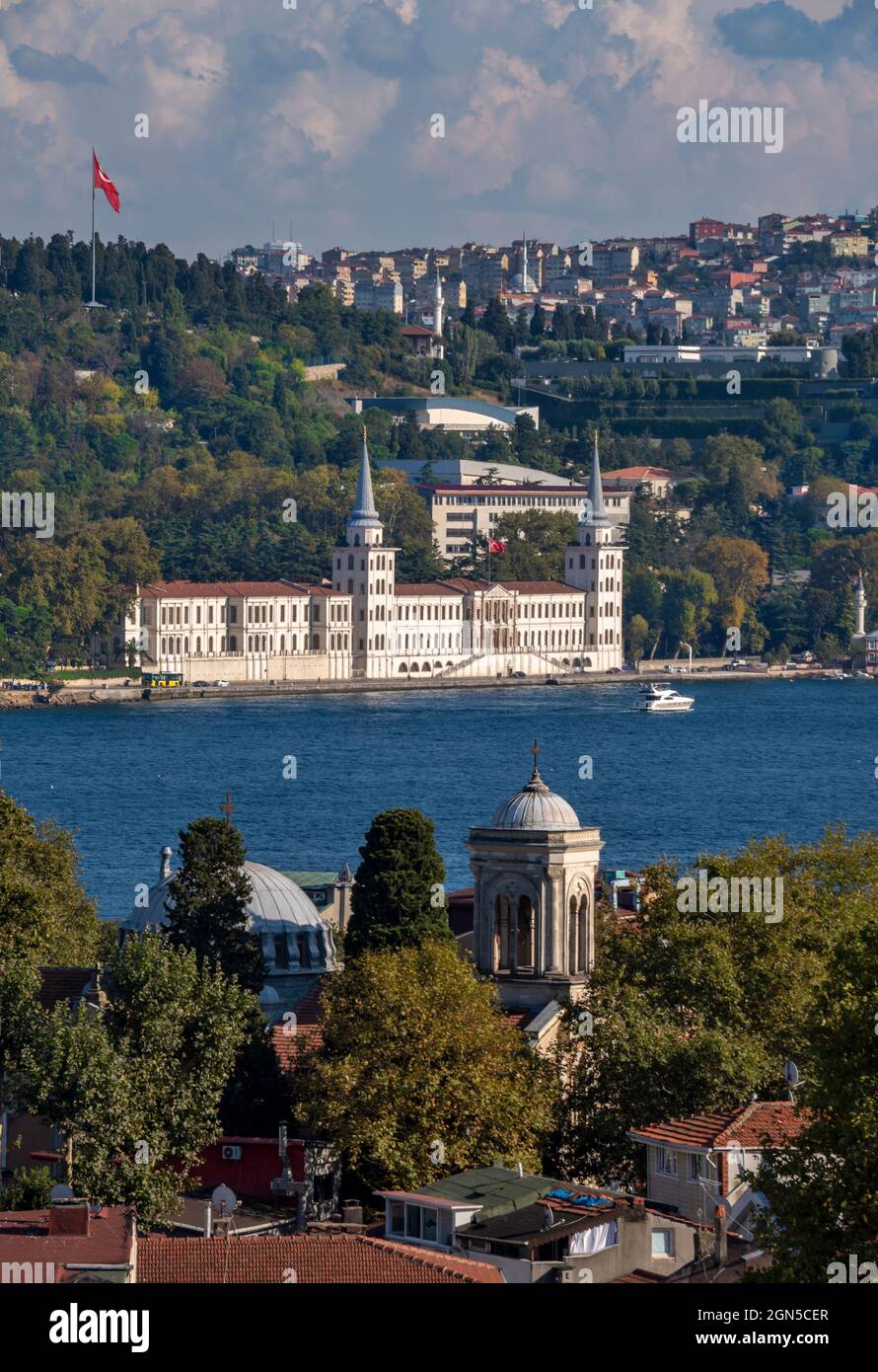 The Bosphorus Strait in Istanbul, Turkey Stock Photo