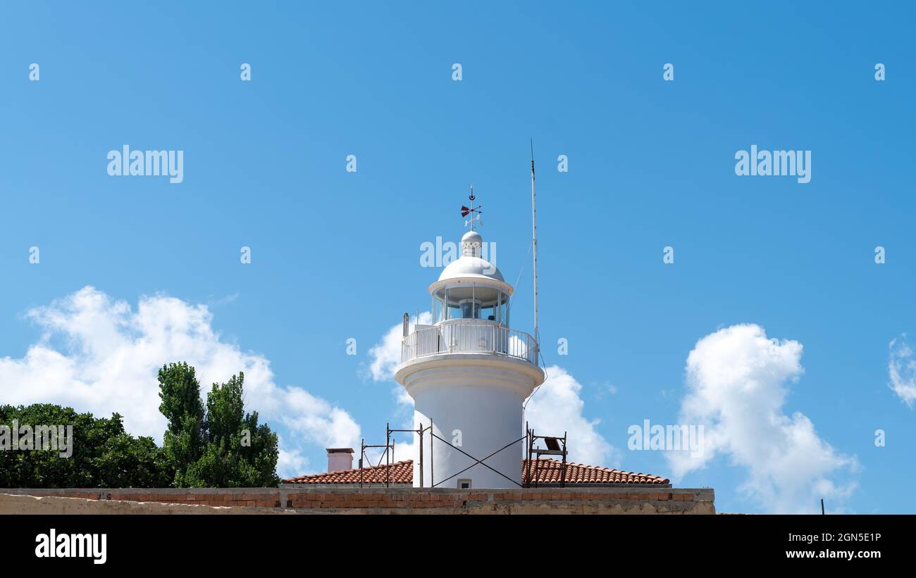 Lighthouse at Igneada, also known as French Lighthouse, Kirklareli, Turkey, East Thrace Stock Photo