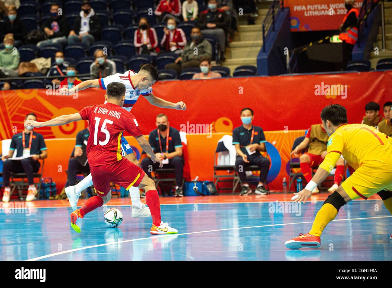 2021-09-22. FIFA FUTSAL WORLD COUP Lithuania 2021. Vilnius Arena. RFU v ...