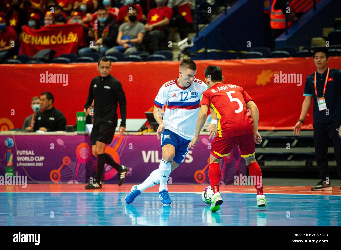 2021-09-22. FIFA FUTSAL WORLD COUP Lithuania 2021. Vilnius Arena. RFU v ...