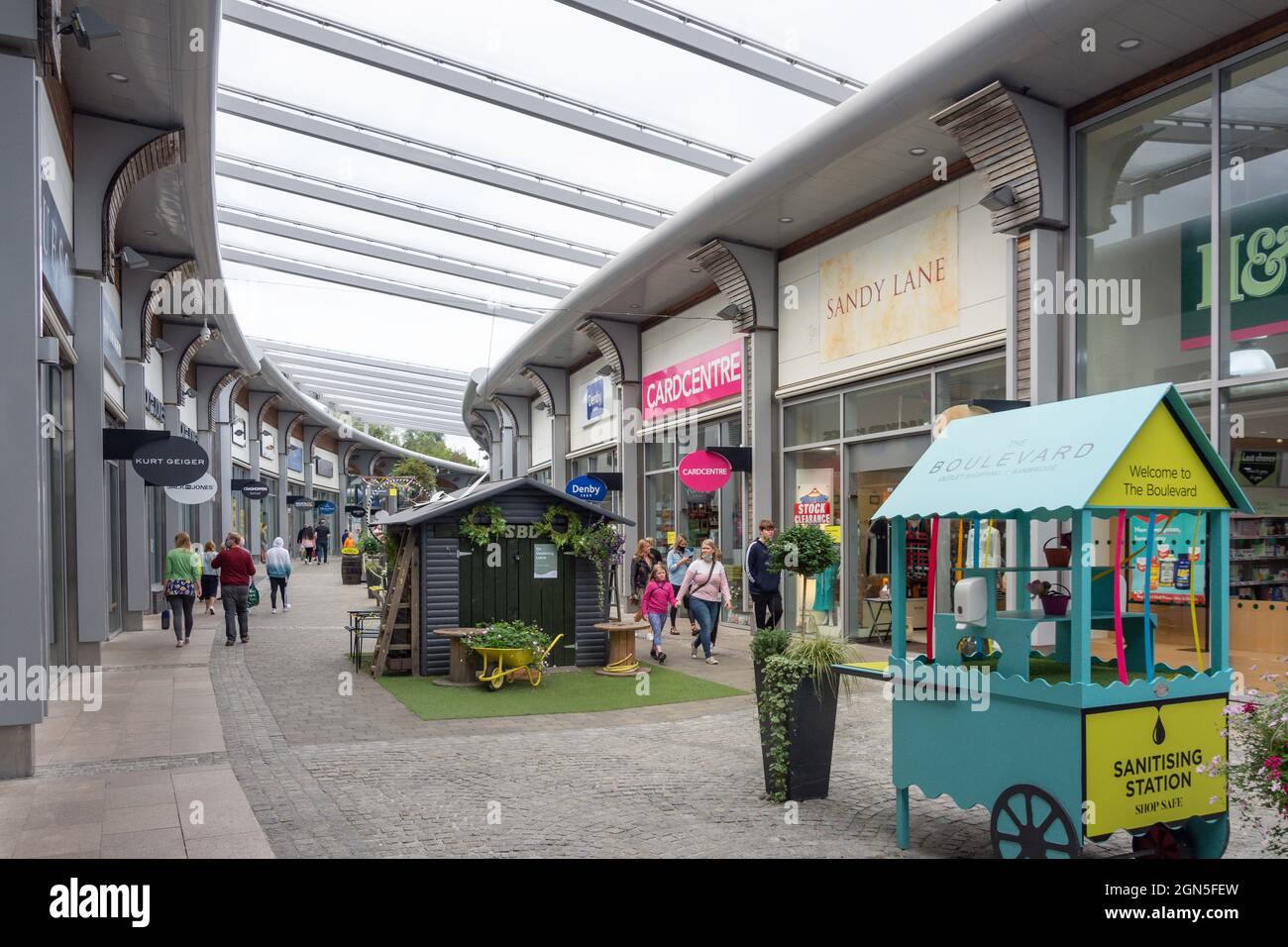 The Boulevard Outlet shopping centre, Cascum Road, Banbridge, County